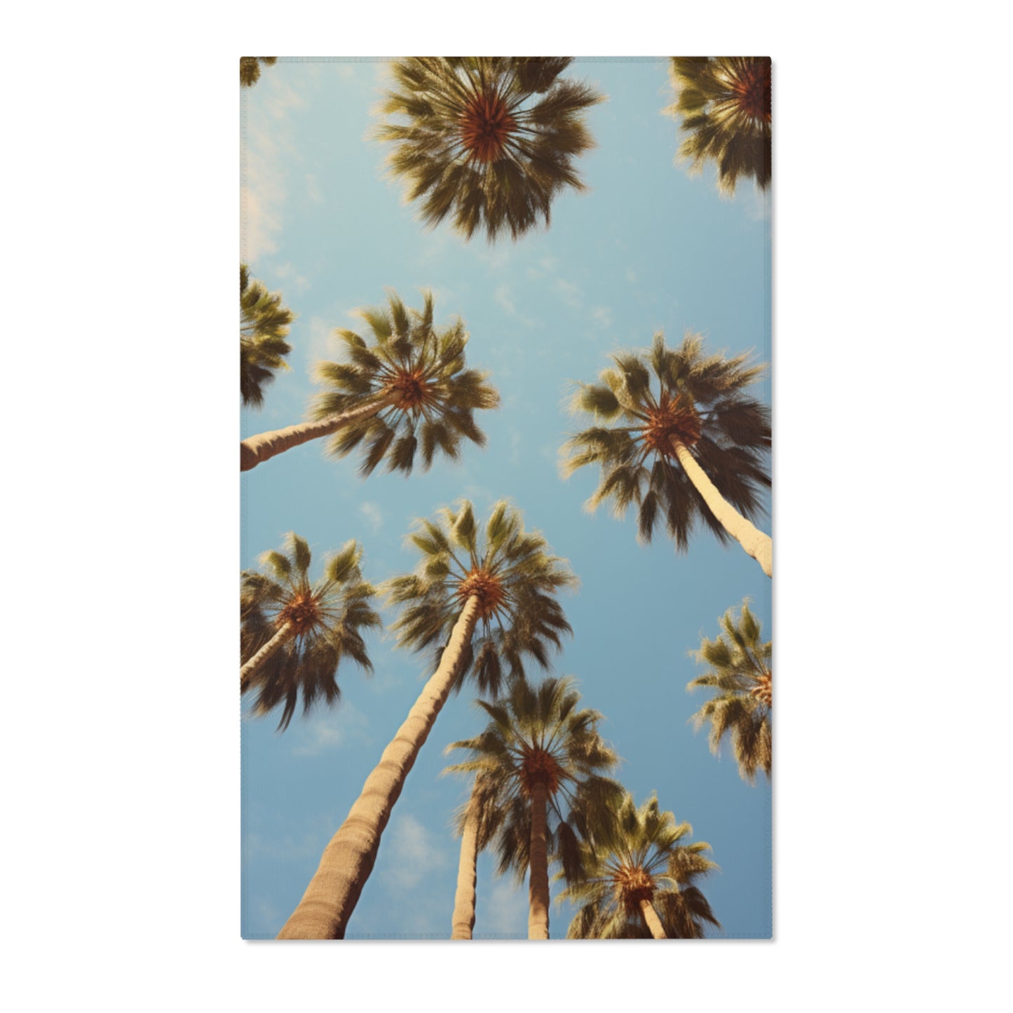 Sky And Palms Hochformat