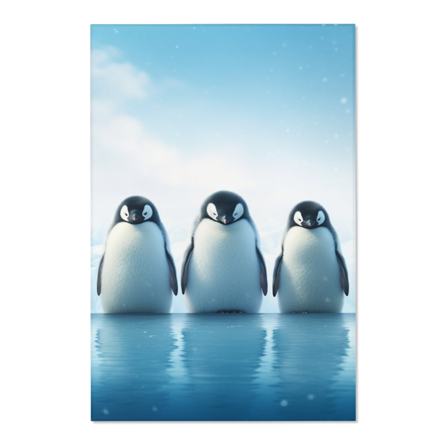 Penguin Friends Hochformat