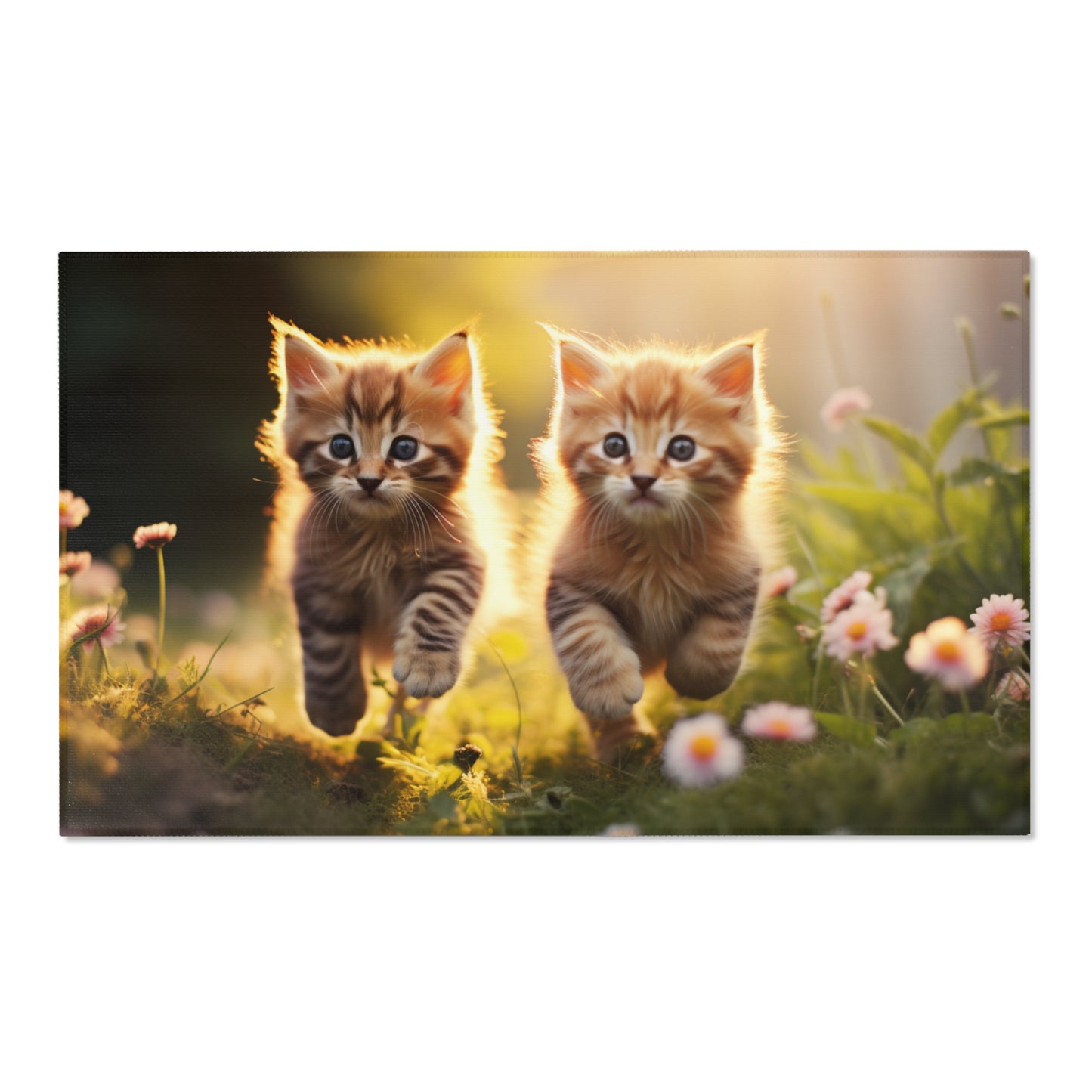 Baby Cats Running Querformat