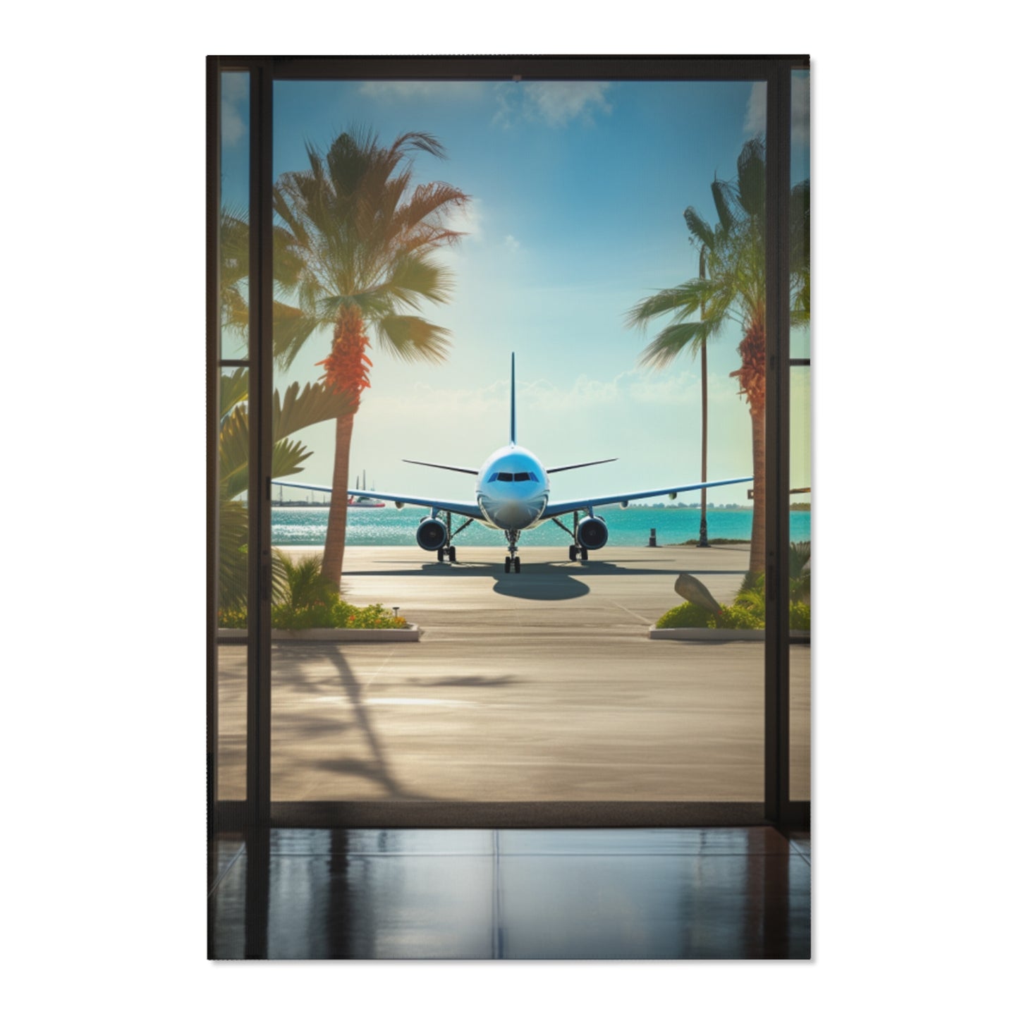 Airport Paradise Hochformat