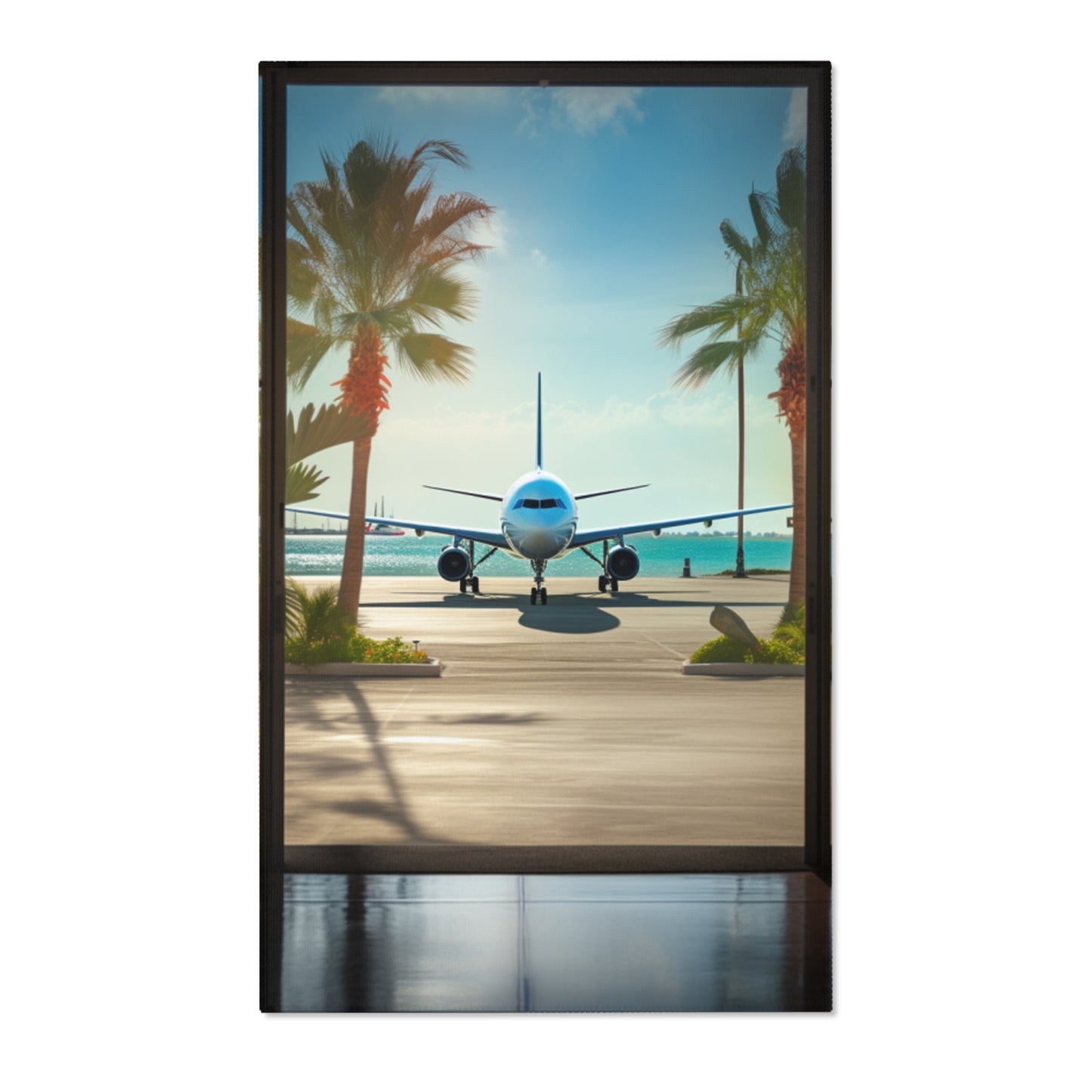 Airport Paradise Hochformat