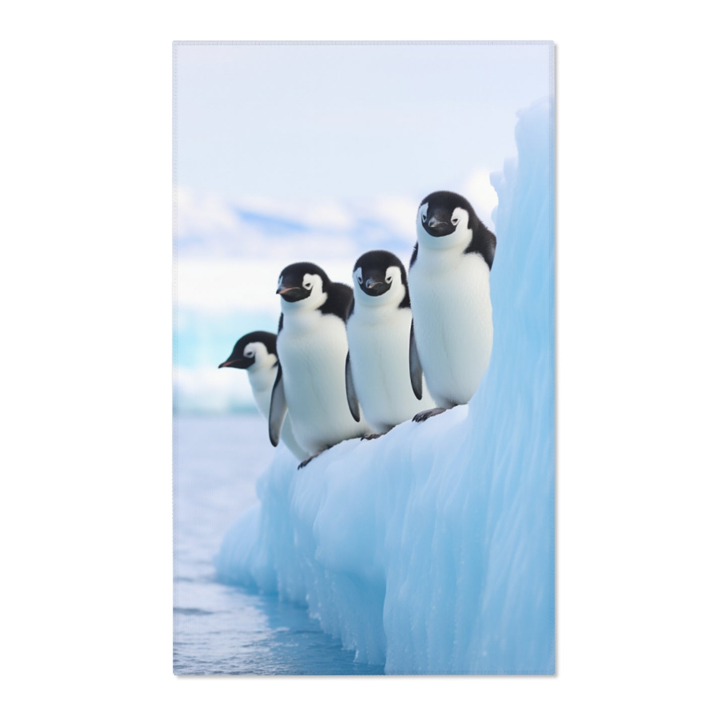 Penguin Island Hochformat