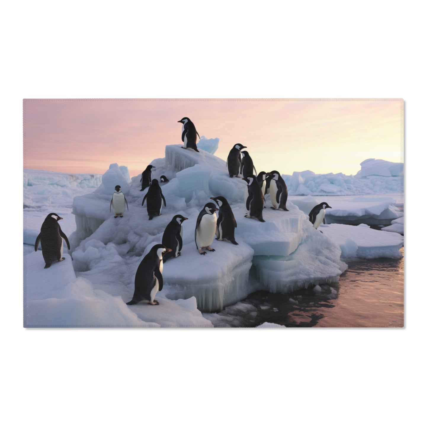 Penguin Evening Querformat