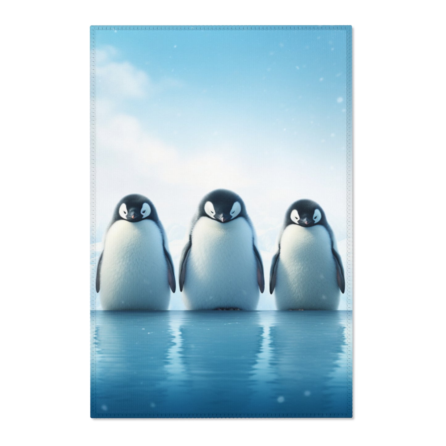 Penguin Friends Hochformat