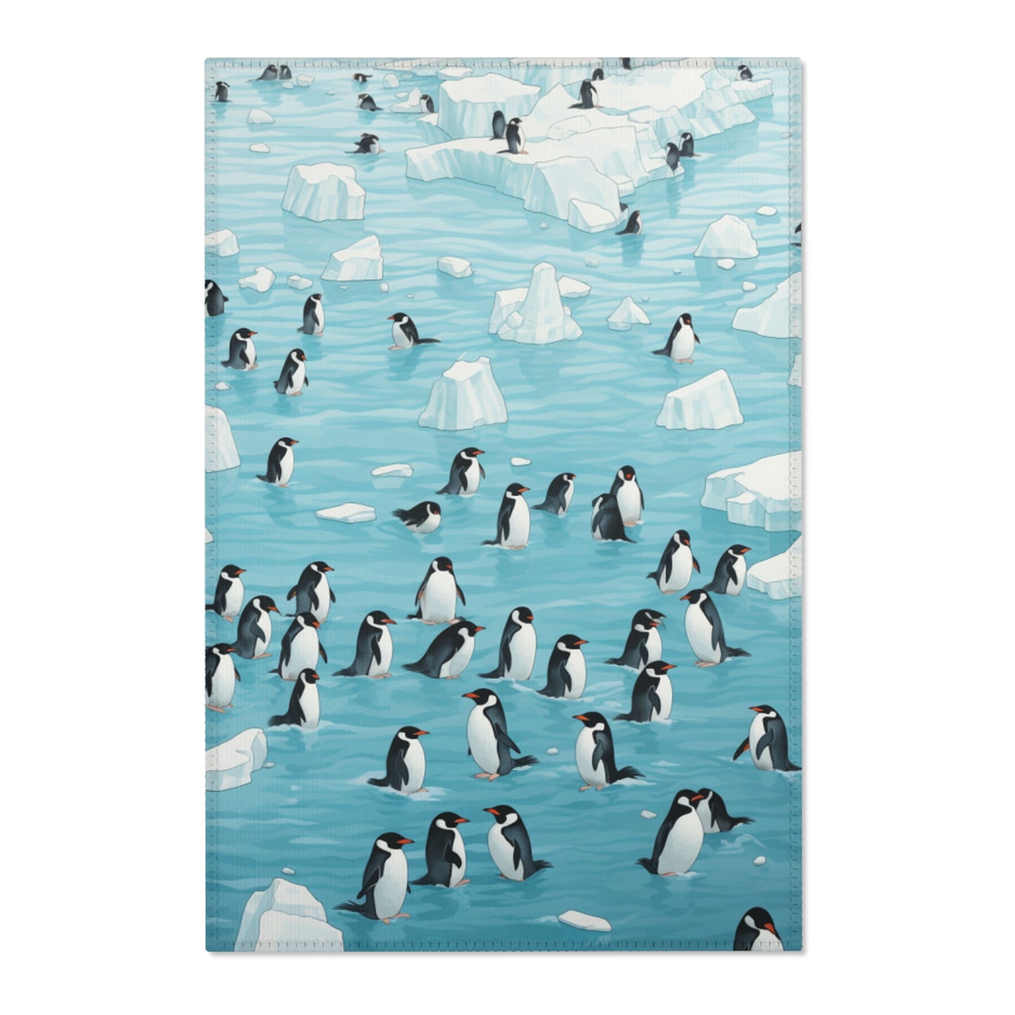 Penguin Town Hochformat