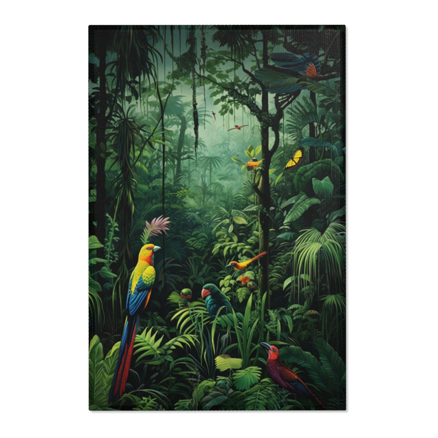 Jungle Birds Hochformat