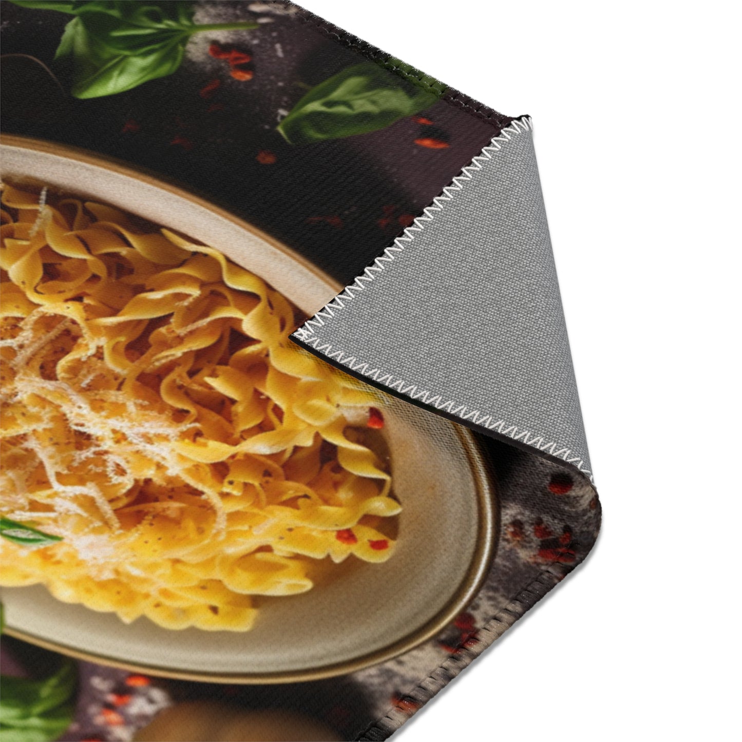 Pasta Alfredo Hochformat