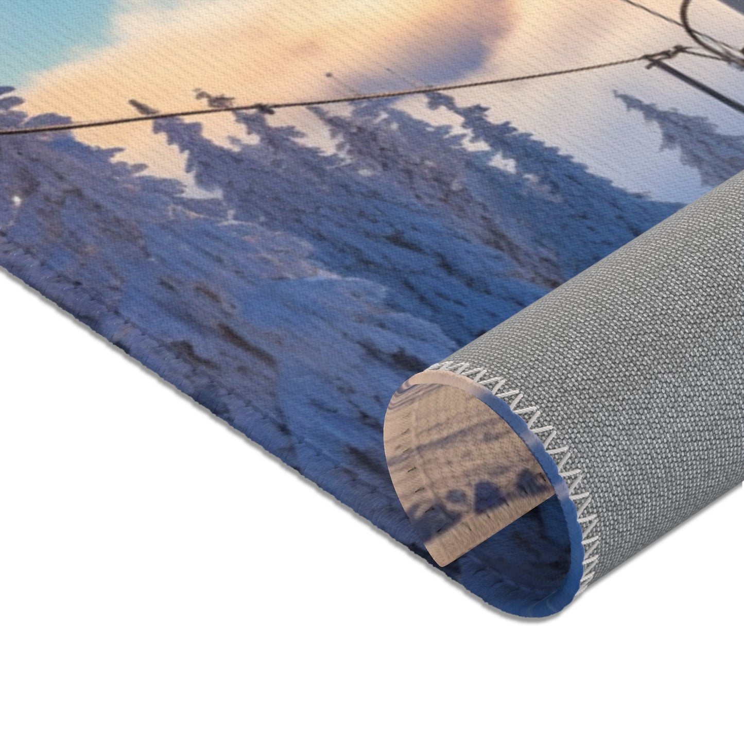 Ski Lift Hochformat