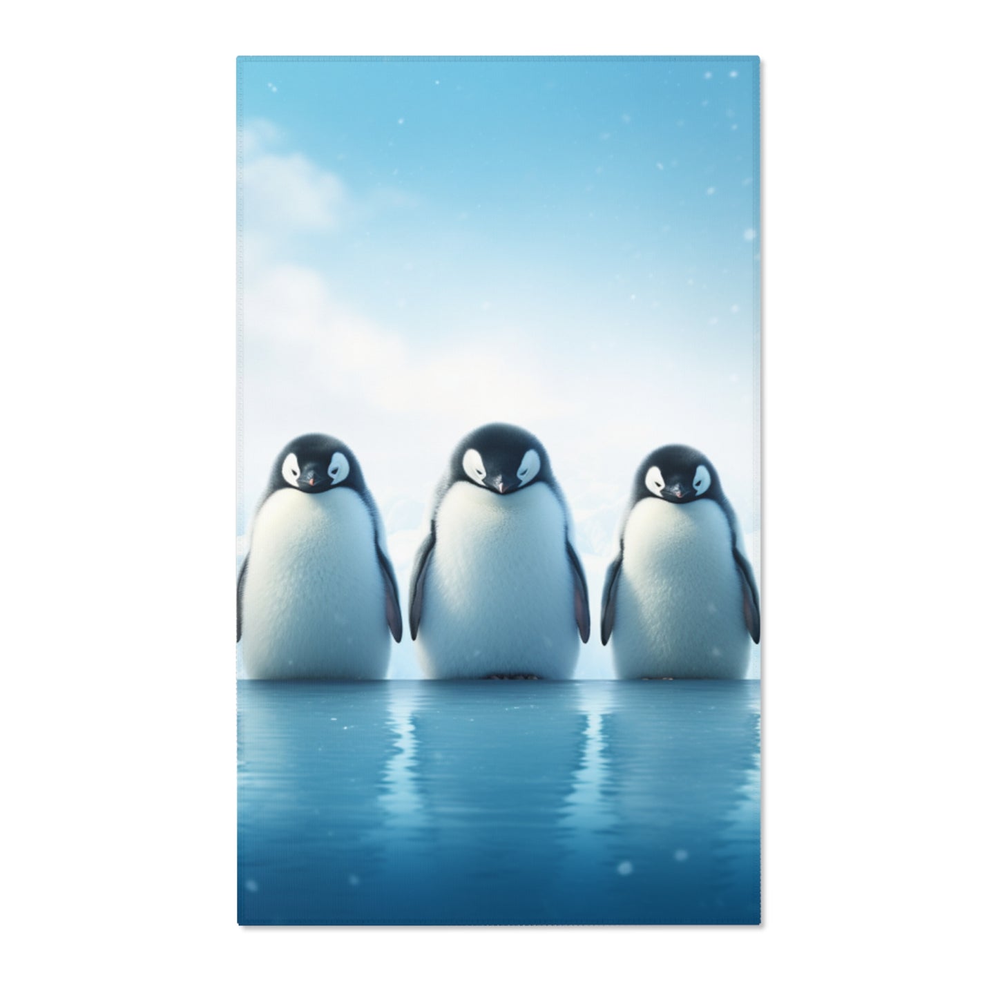 Penguin Friends Hochformat