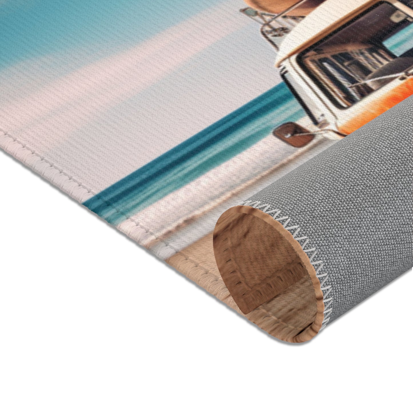 Surfing Van Hochformat