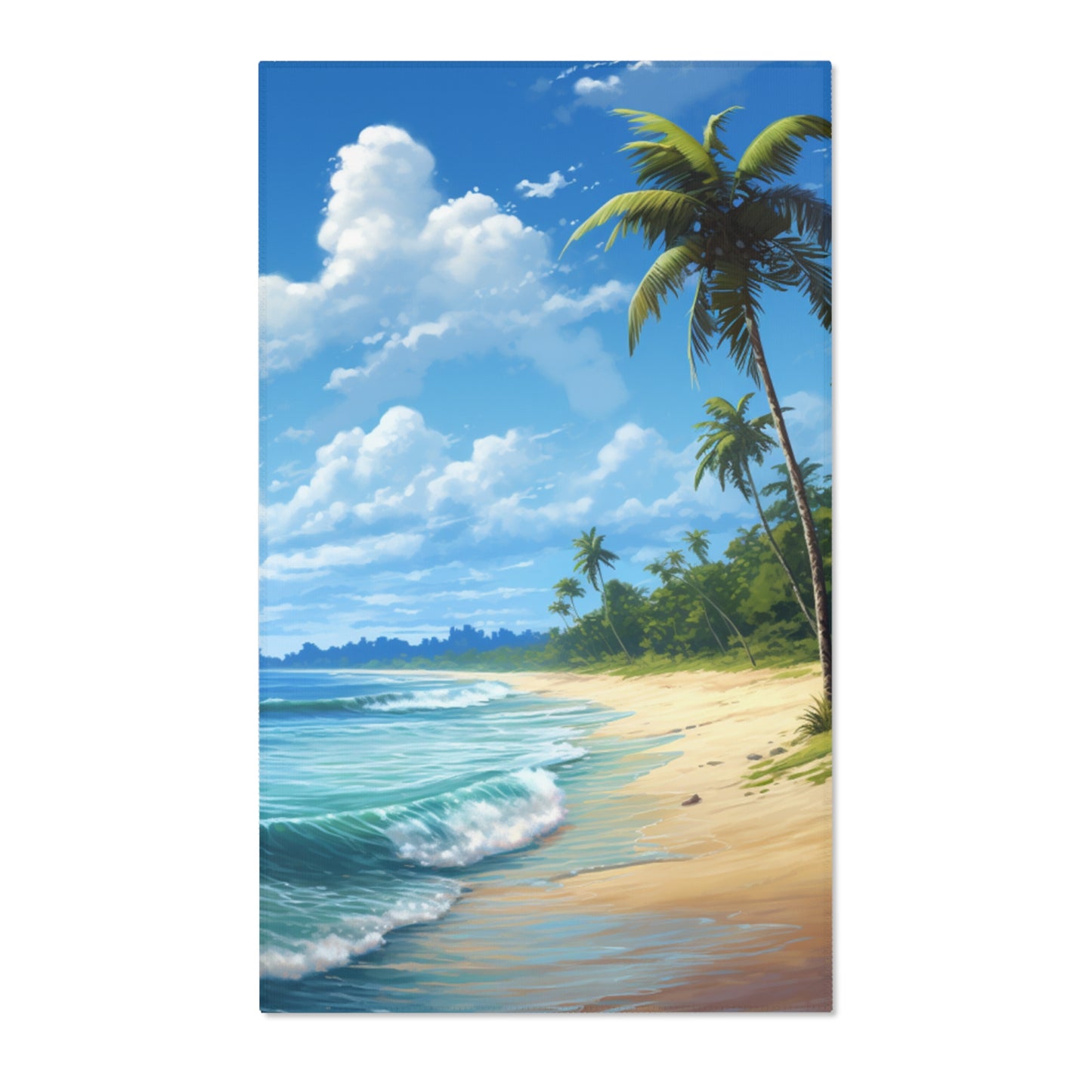 Caribbean Beach Hochformat