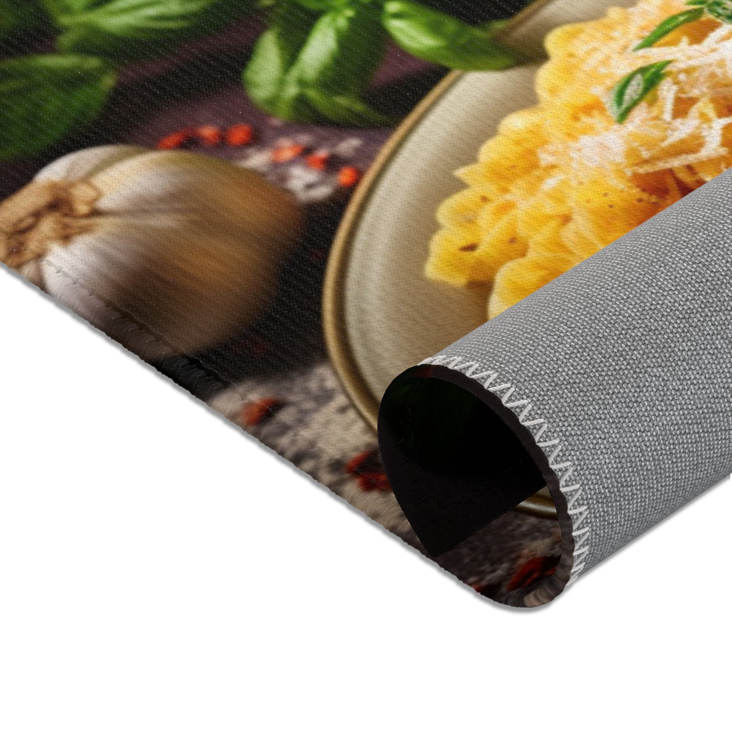 Pasta Alfredo Hochformat