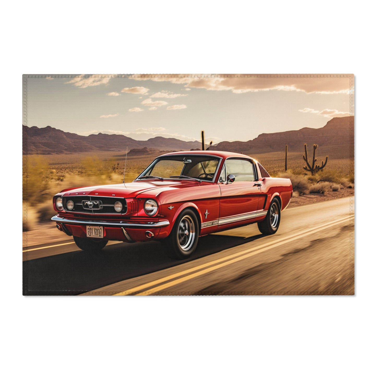 Ford Mustang Route 66 Querformat