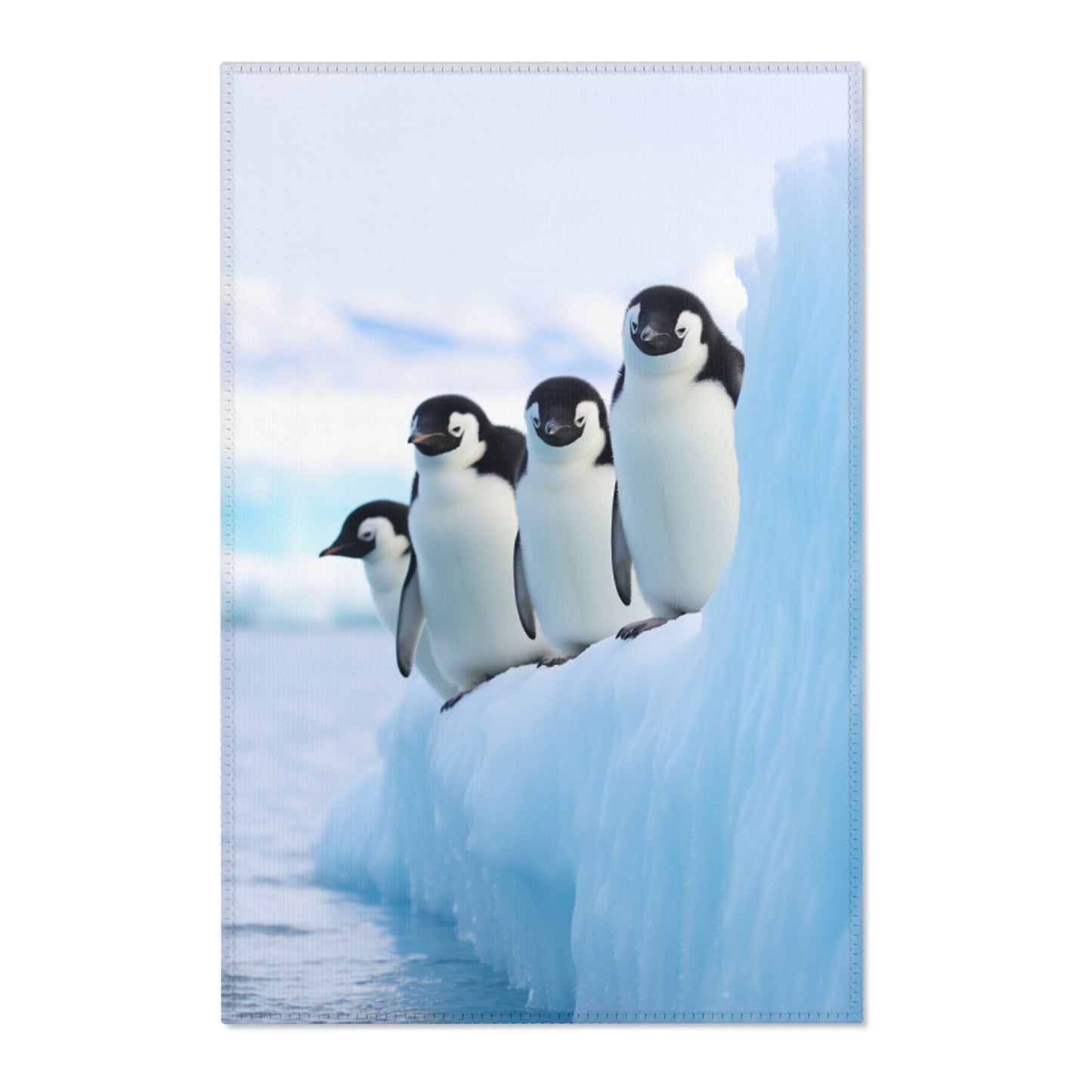 Penguin Island Hochformat