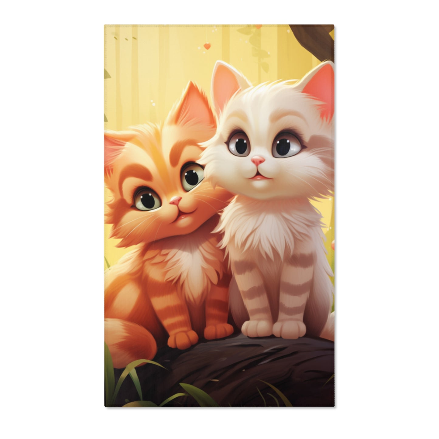 Cat Fun Cartoon Hochformat