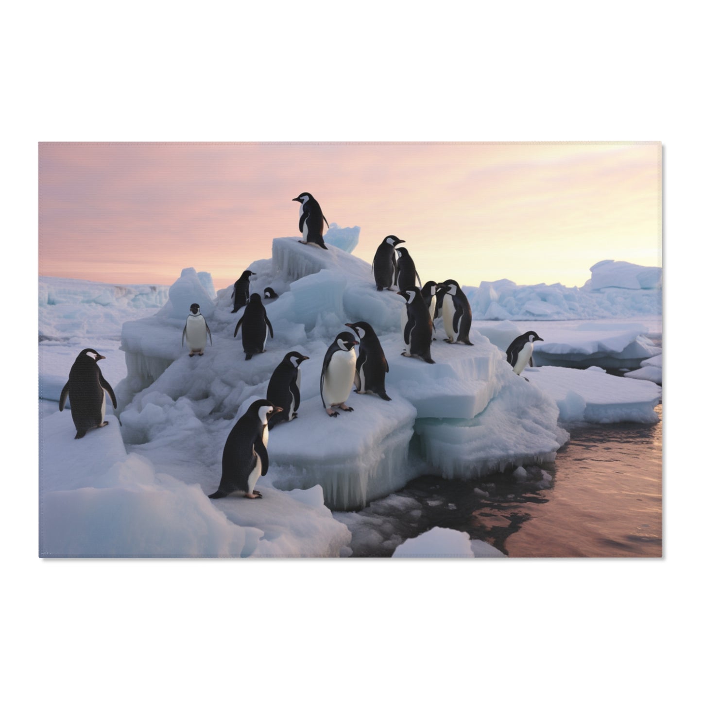Penguin Evening Querformat