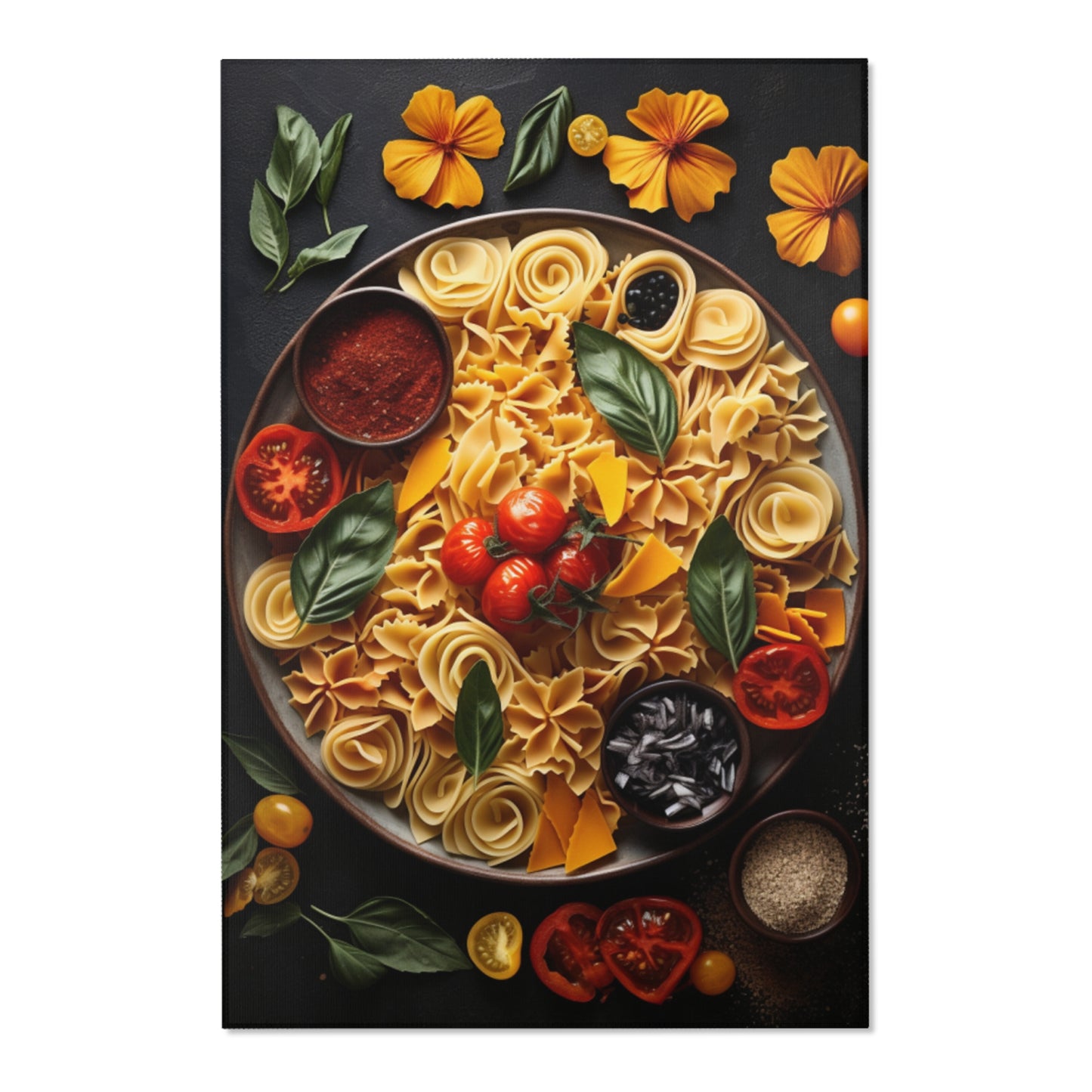 Pasta Full Of Love Hochformat
