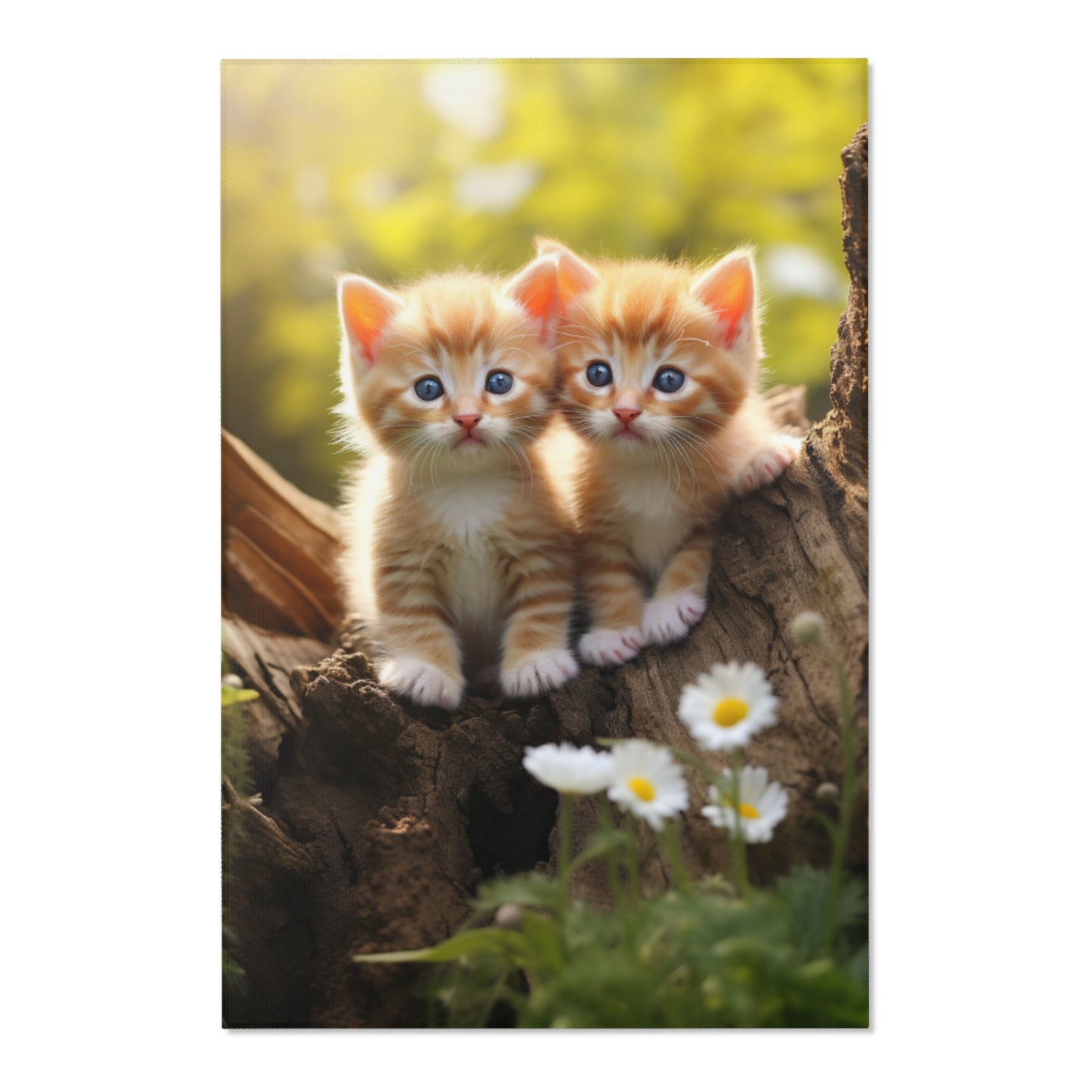 Cute Baby Cats Hochformat