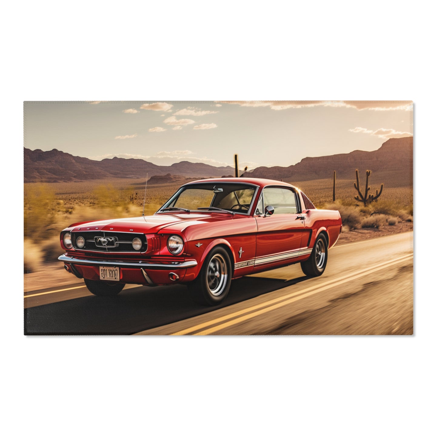 Ford Mustang Route 66 Querformat