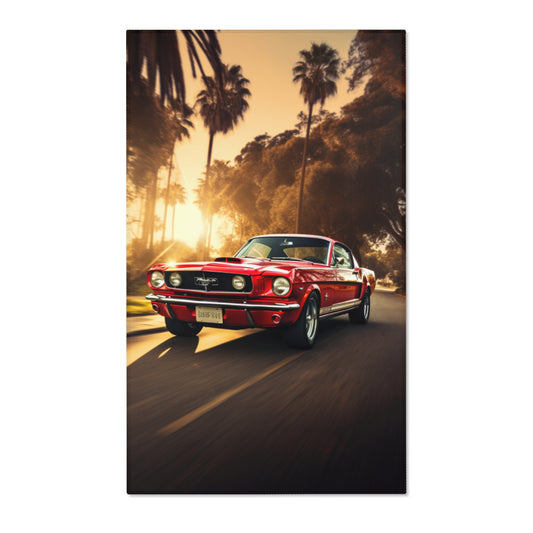 Ford Mustang Palm Street Hochformat