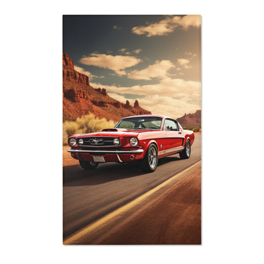 Ford Mustang Route 66 Hochformat