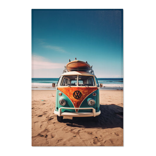 Surfing Van Hochformat