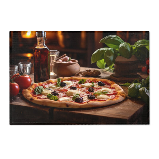 Pizza Olive Querformat