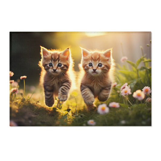 Baby Cats Running Querformat