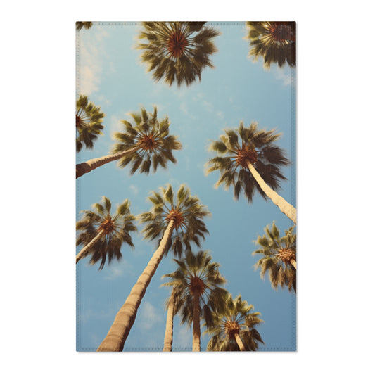 Sky And Palms Hochformat