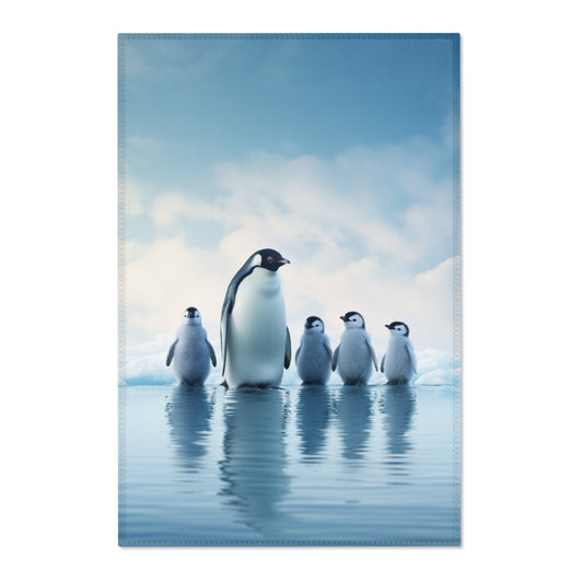 Penguin Family Hochformat
