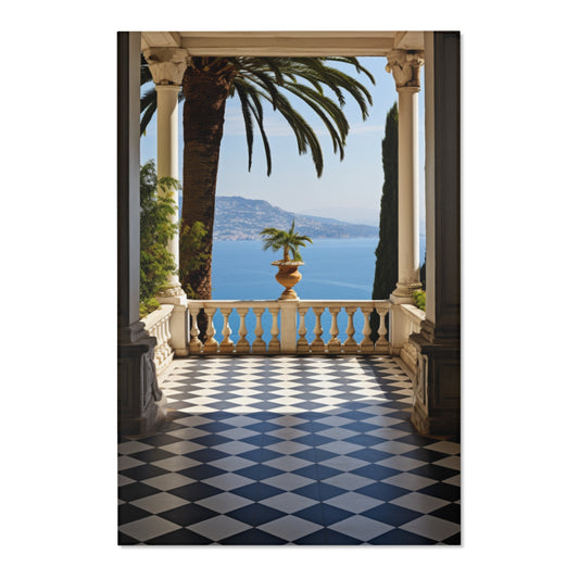 Antique Balcony Hochformat